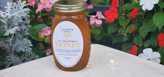 1/2 lb Wildflower Honey