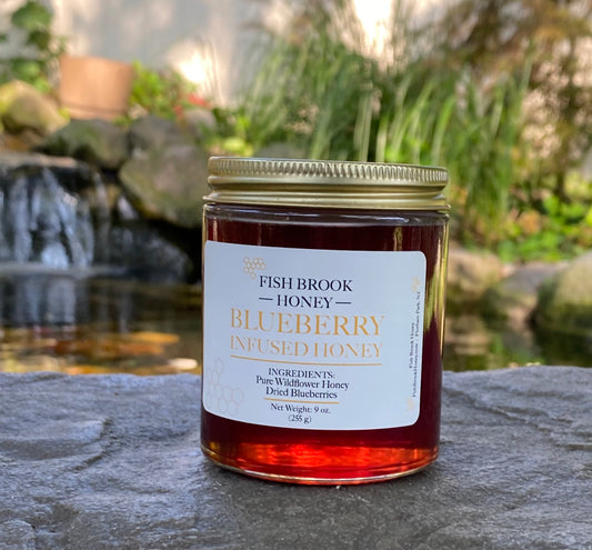 Blueberry Infused Honey 9oz