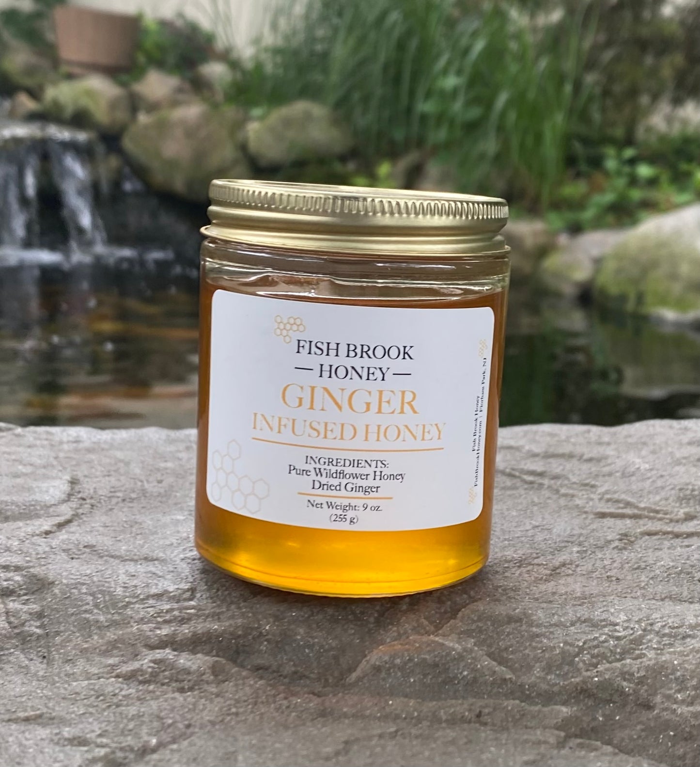 Ginger Infused Honey 9oz