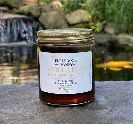 Vanilla Infused Honey 9oz